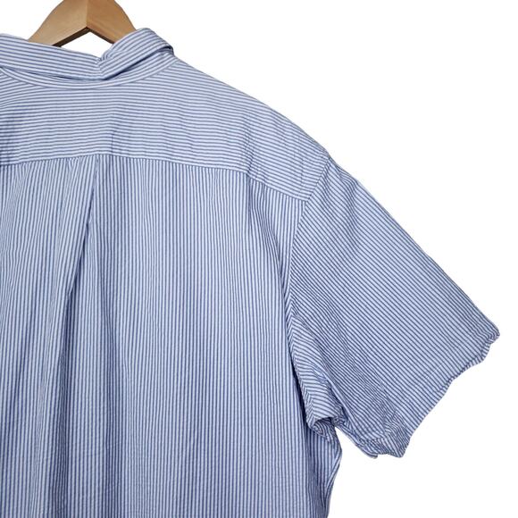 Ralph Lauren Men's Short Sleeve Button-Up Shirt Size XXL Classic Fit Stripes - Picture 11 of 14